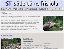 Tablet Screenshot of friskola.nu